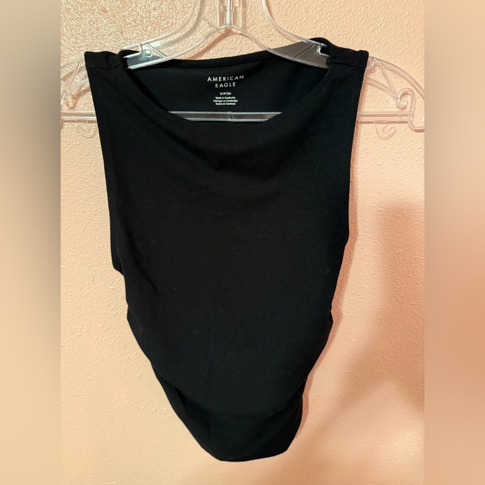American Eagle Outfitters Women's Classic Black Tank Top